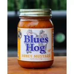 Blues Hog Honey Mustard barbecuesaus Jar