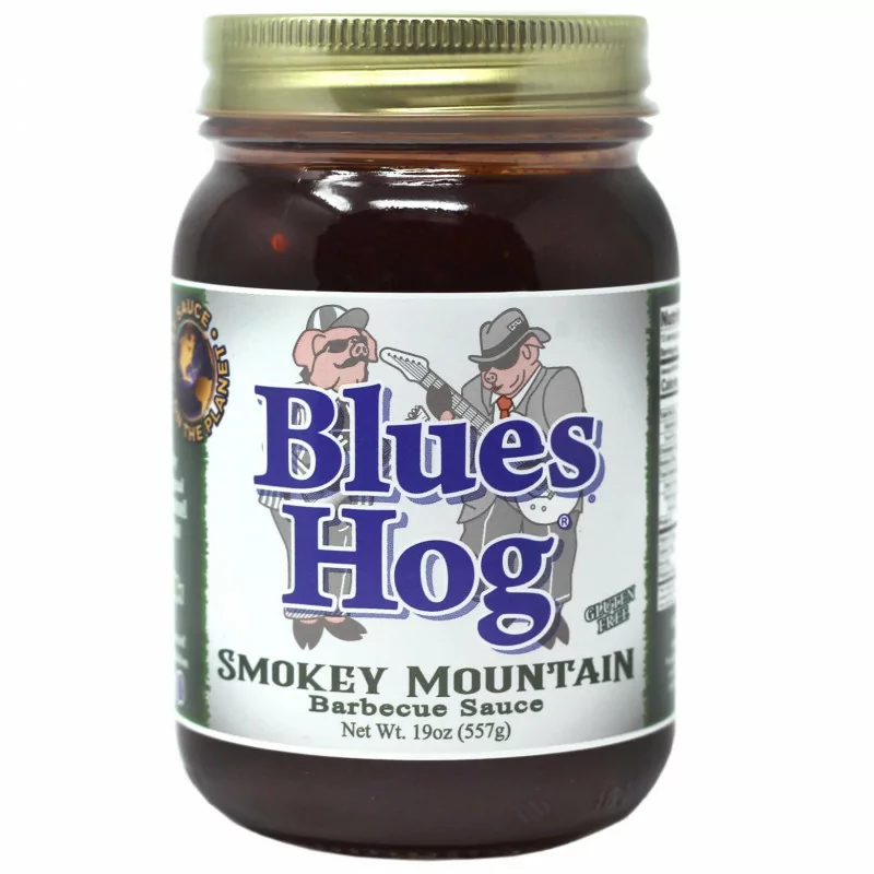 Blues Hog Smokey Mountain Barbecuesaus Jar