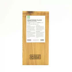 Smokin Flavours - Cederhouten planken