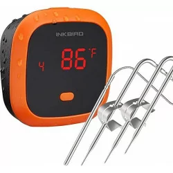 Inkbird Thermometer IBT-4XC (Waterdicht, LCD & Bluetooth)