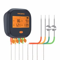 Inkbird Thermometer IBBQ-4T (WIFI, LCD & Waterdicht)
