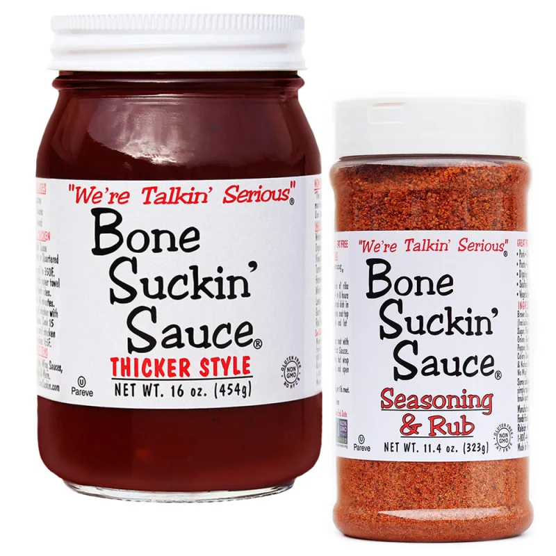 Bone Suckin Set - Sauce & Rub