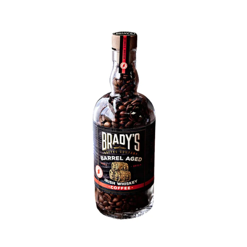 Brady's Barrel-Aged Whiskey Koffie - Fles Bonen 180gr