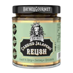 Candied Jalapenos Relish - Haynes Gourmet