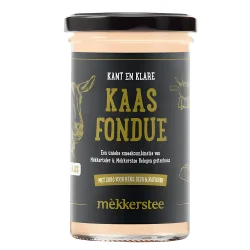 Mèkkerstee - BBQ Kaasfondue Geitenkaas