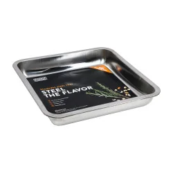 Smokin Flavours - RVS Tray 30 x 30 cm