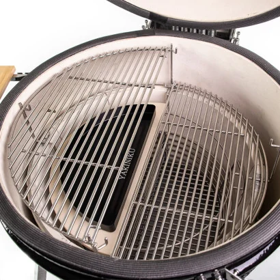 BBQ Accessoire Kamado Drip Pan Halve Maan voor 19 Inch-22 Inch