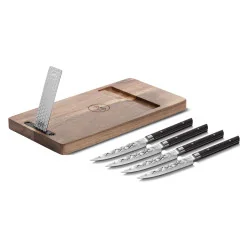 Steakmessenset Premium incl Dimond Sharpener - Bare Cookware