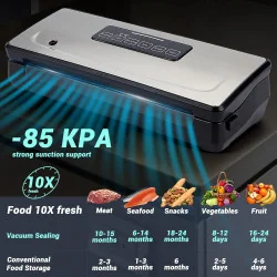 Inkbird INK-VS02 7-in-1 Vacumeermachine, Folie Sealer voor Sous-Vide