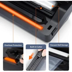 Inkbird INK-VS02 7-in-1 Vacumeermachine, Folie Sealer voor Sous-Vide