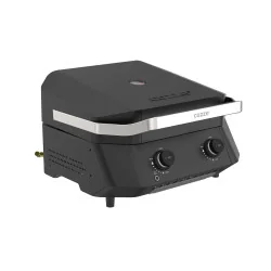 Plancha G-500 met Deksel en 2 Branders 6,5 kW