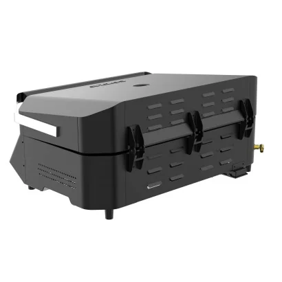 Plancha G-800 met Deksel en 3 Branders 9.6KW