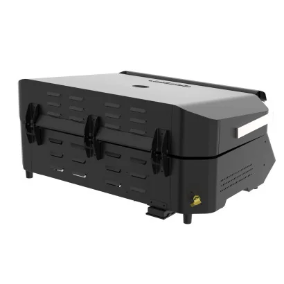 Plancha G-800 met Deksel en 3 Branders 9.6KW