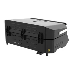 Plancha G-800 met Deksel en 3 Branders 9.6KW