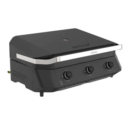 Plancha G-800 met Deksel en 3 Branders 9.6KW