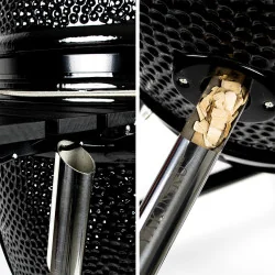 Yakiniku Large Kamado incl. Pro set (Black edition) BBQ 19 inch met Onderstel & Zijtafels