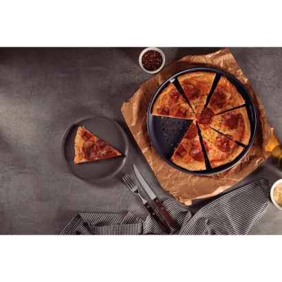 Brasil Pizzaplaat Geperforeerd Ø 30 cm
