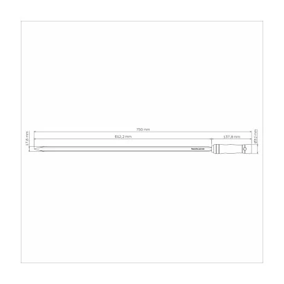 Churasco Barbecuespies Ø 17 mm 75 cm