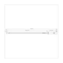 Churasco Barbecuespies Ø 17 mm 75 cm