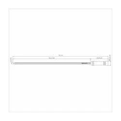 Churasco Barbecuespies Ø 10 mm 75 cm