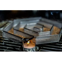Hexagon Cold Smoke Generator - Long- Turnpike BBQ