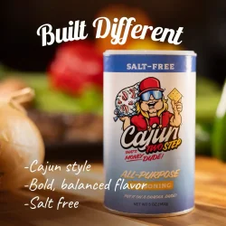 Cajun Two Step - All Purpose Seasoning (salt free)