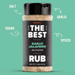 Kosmo's Q The best Garlic Jalapeno Seasoning