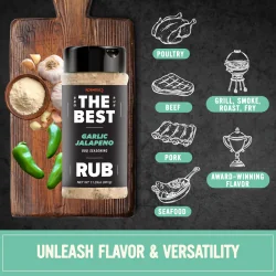 Kosmo's Q The best Garlic Jalapeno Seasoning