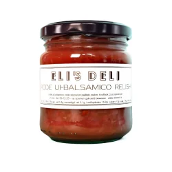 Eli’s Deli Rode Ui Balsamico Relish