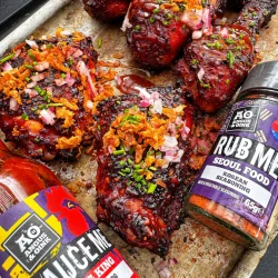 Angus & Oink - Wing King Korean BBQ sauce